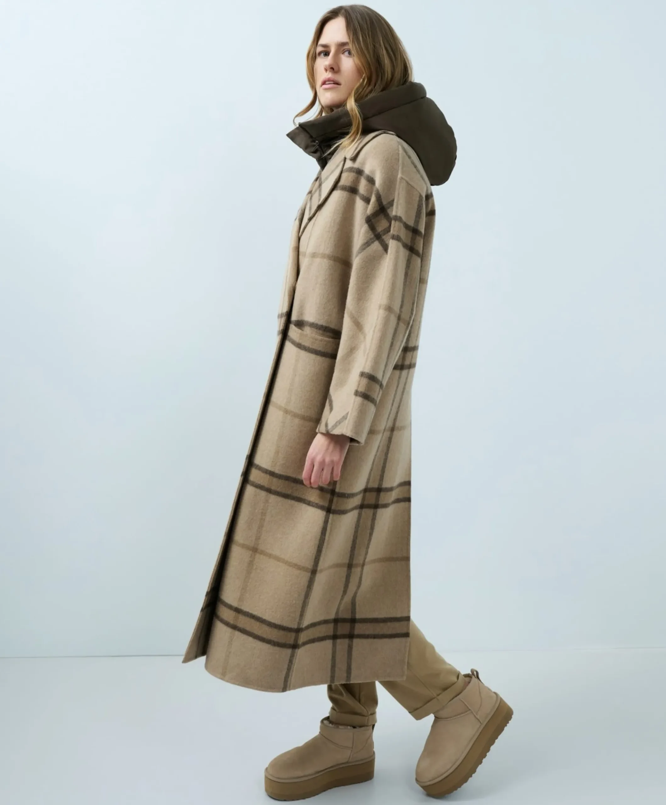 Dames jas beige