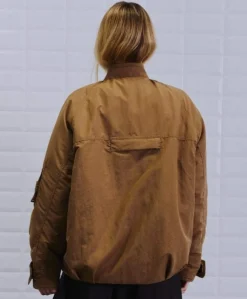Dames jas beige