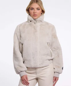Dames jas beige