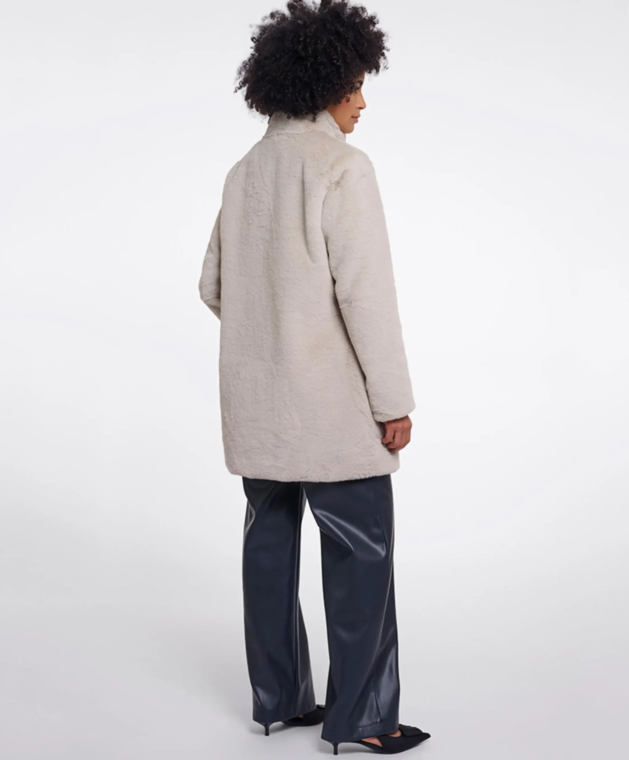 Dames jas beige