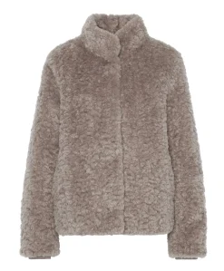 Dames jas beige