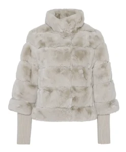 Dames jas beige