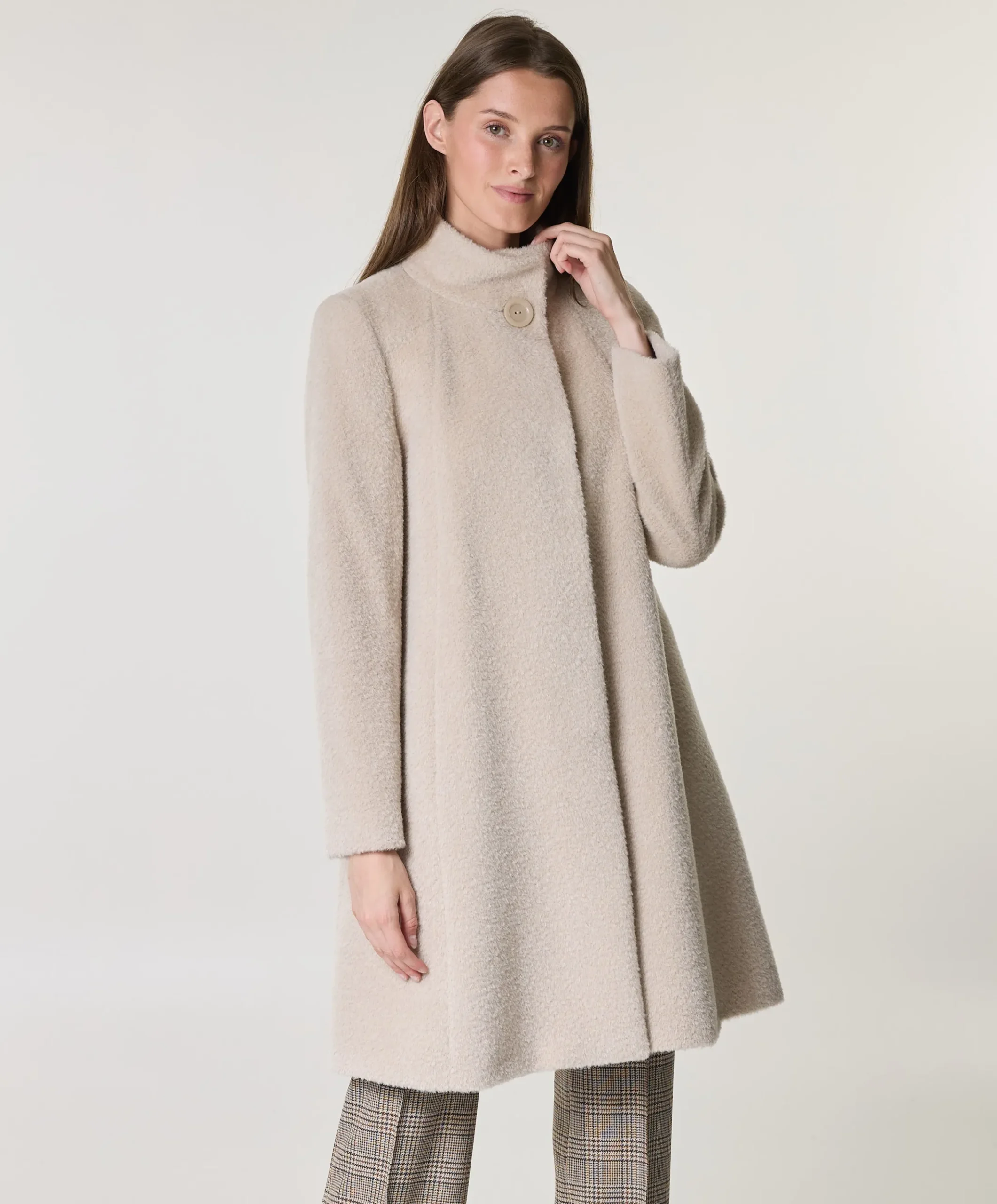 Dames jas beige