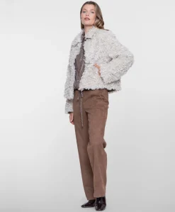 Dames jas beige