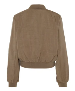 Dames jas beige