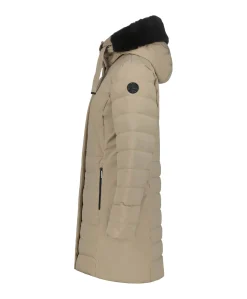 Dames jas beige
