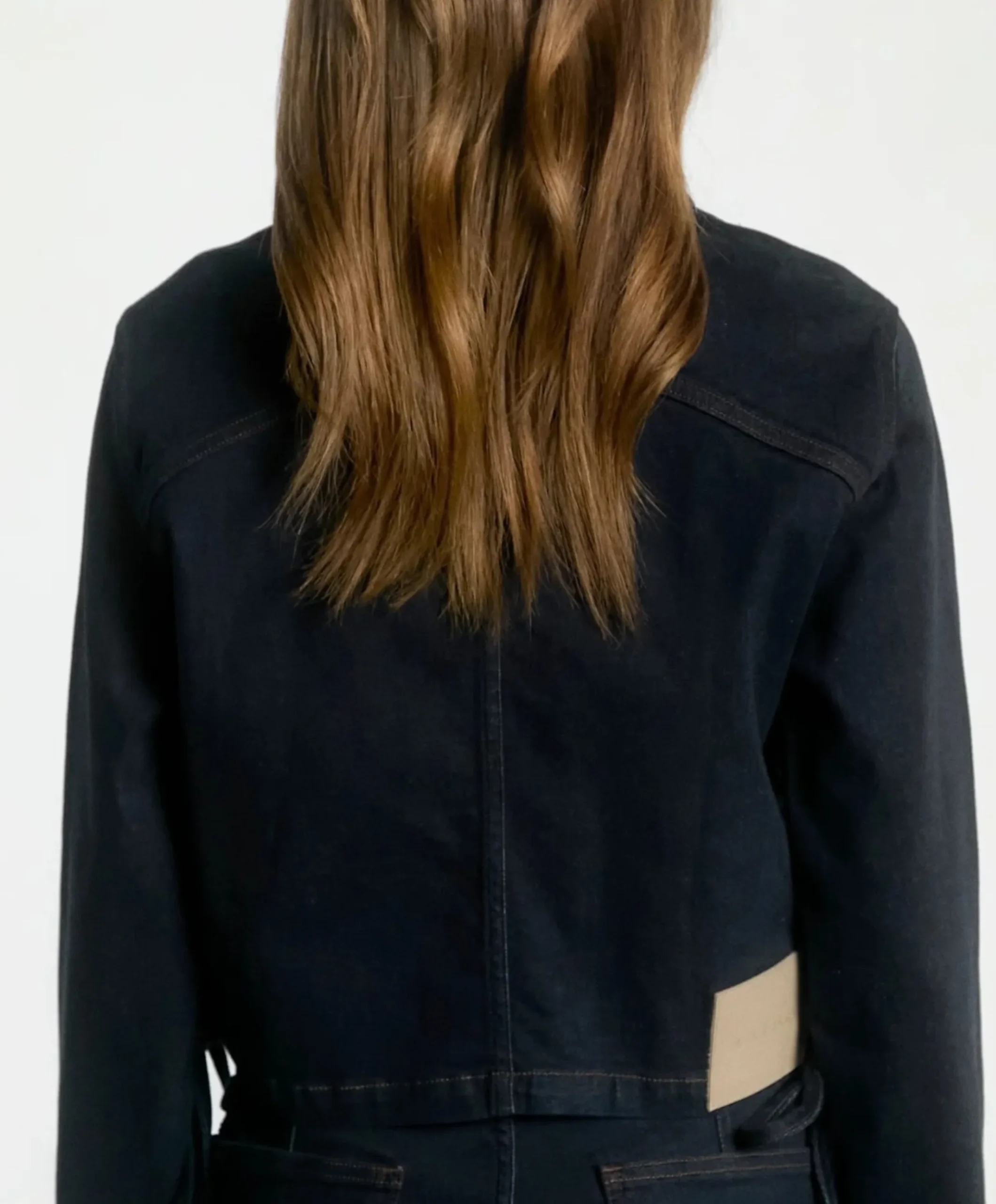 Dames jas blauw