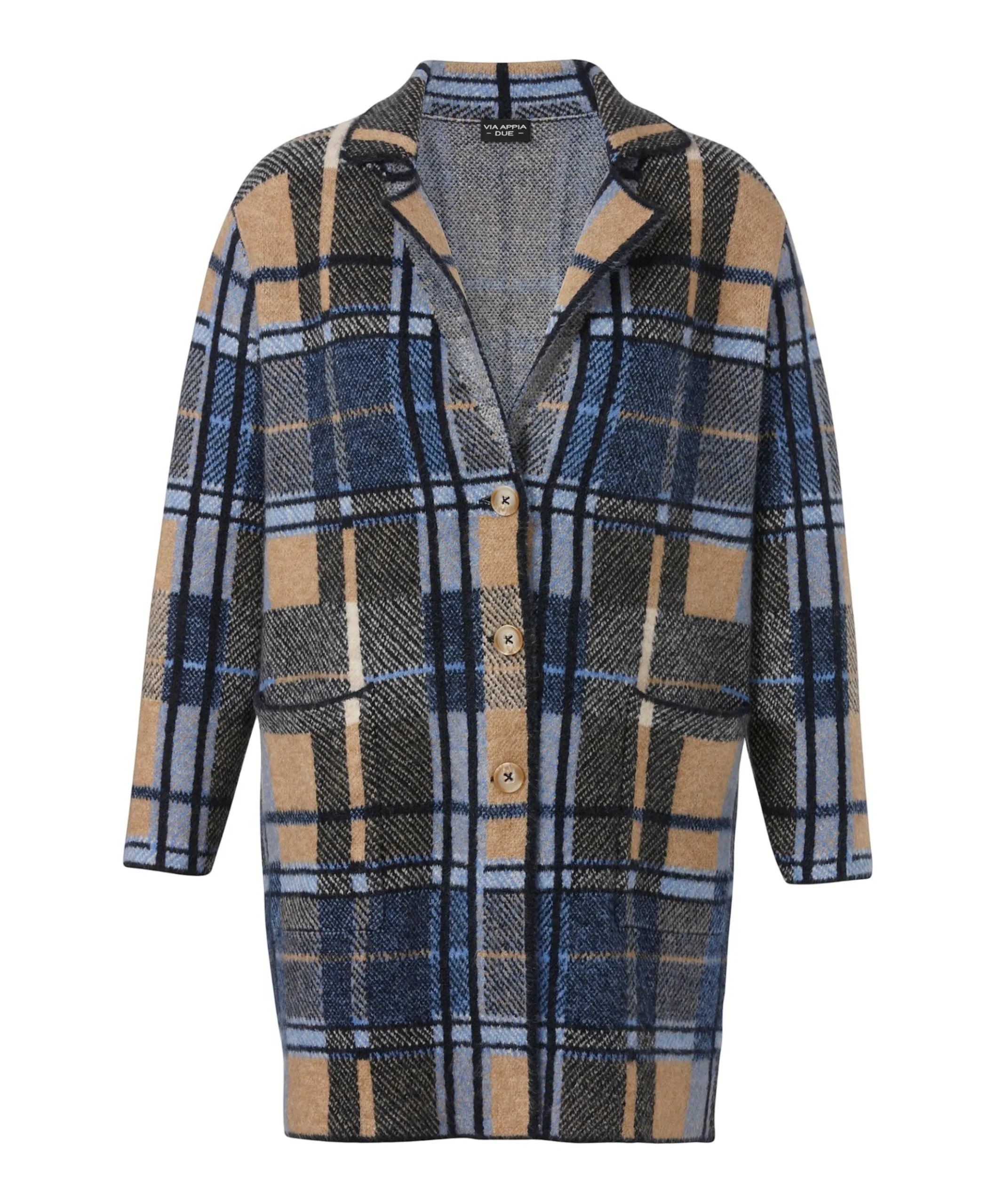 Dames jas blauw