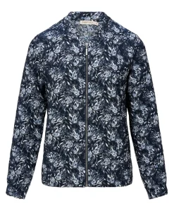 Dames jas blauw