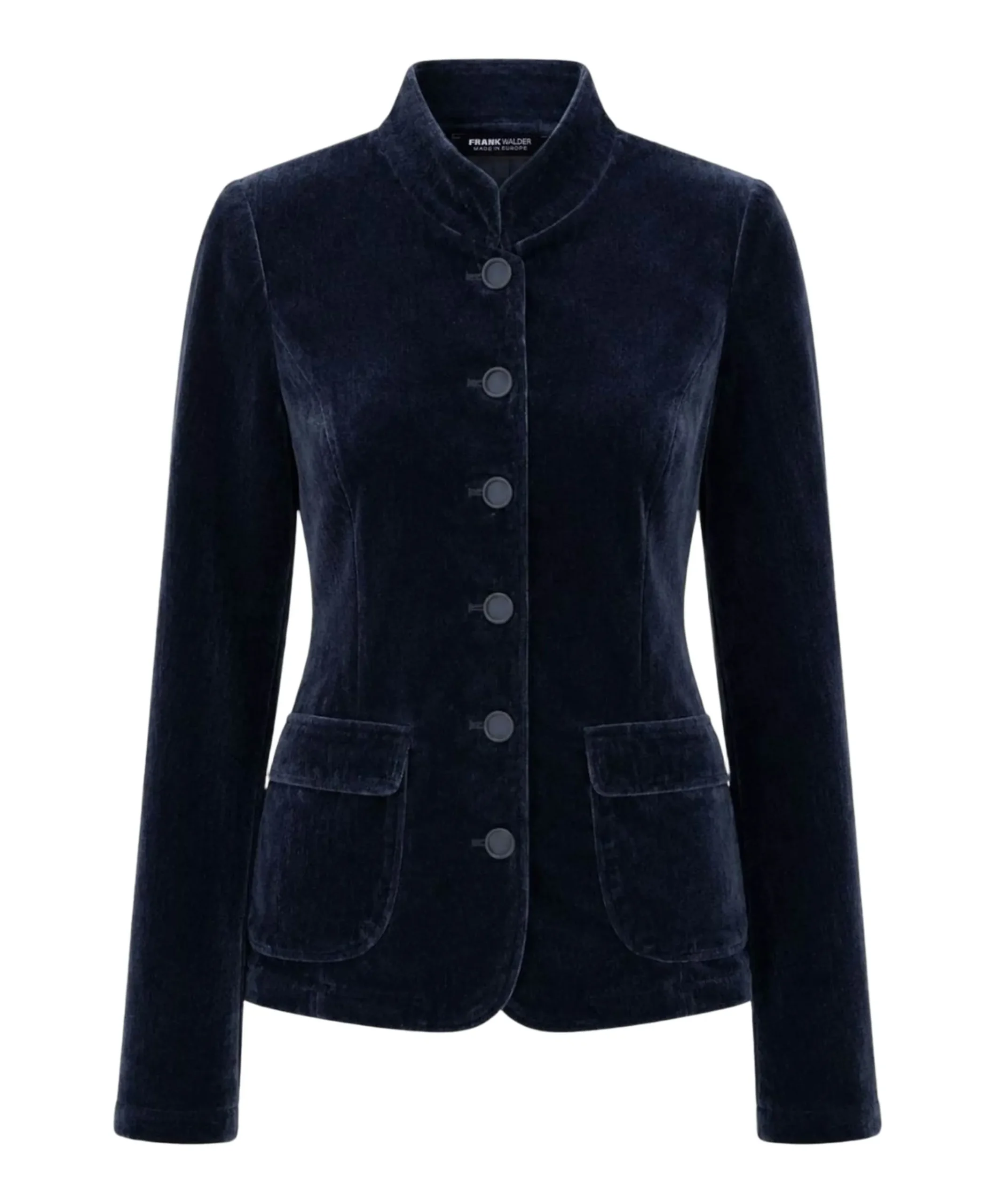 Dames jas blauw