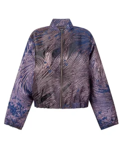 Dames jas blauw