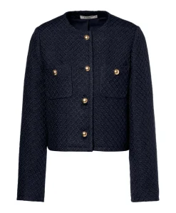 Dames jas blauw
