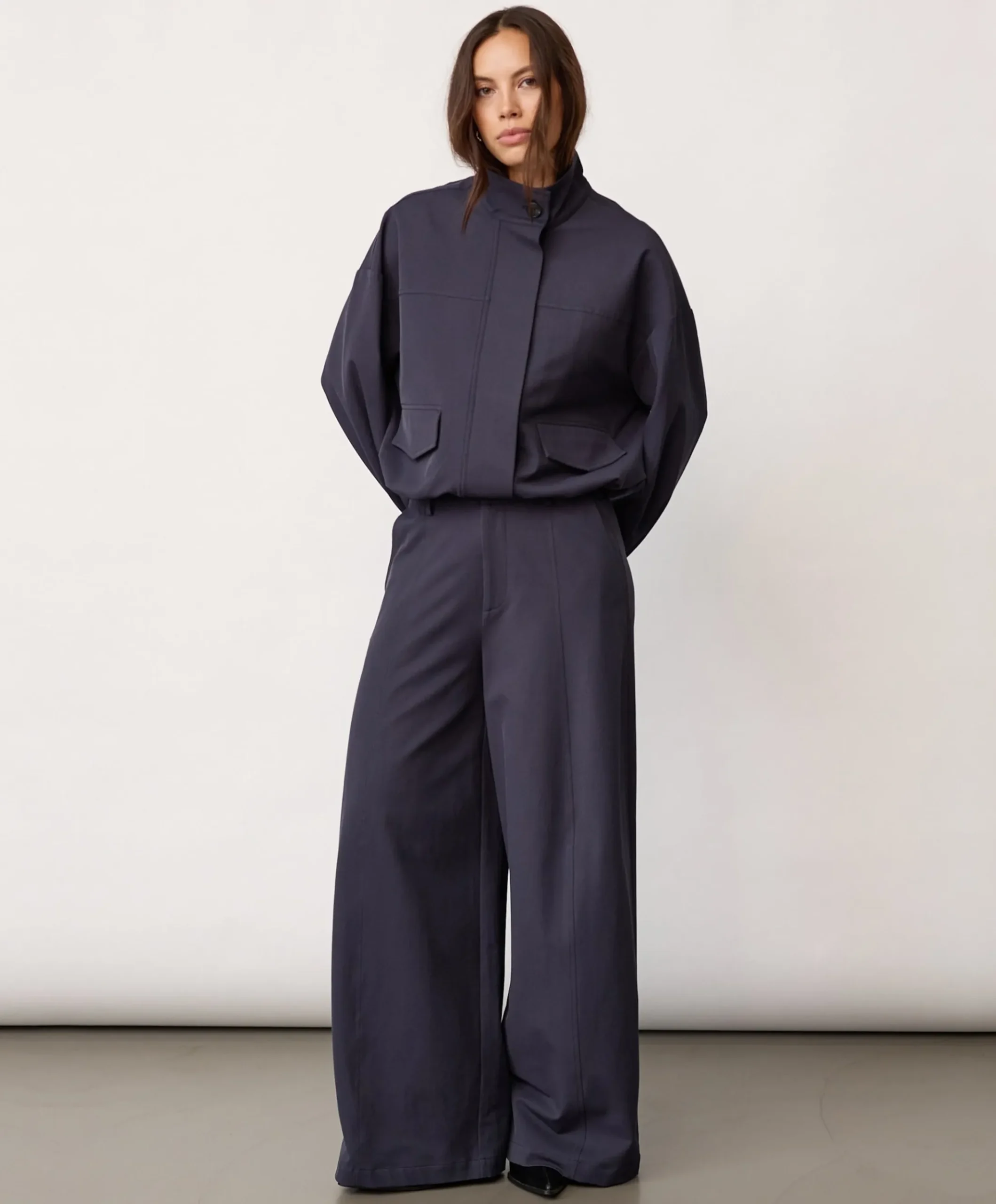 Dames jas blauw