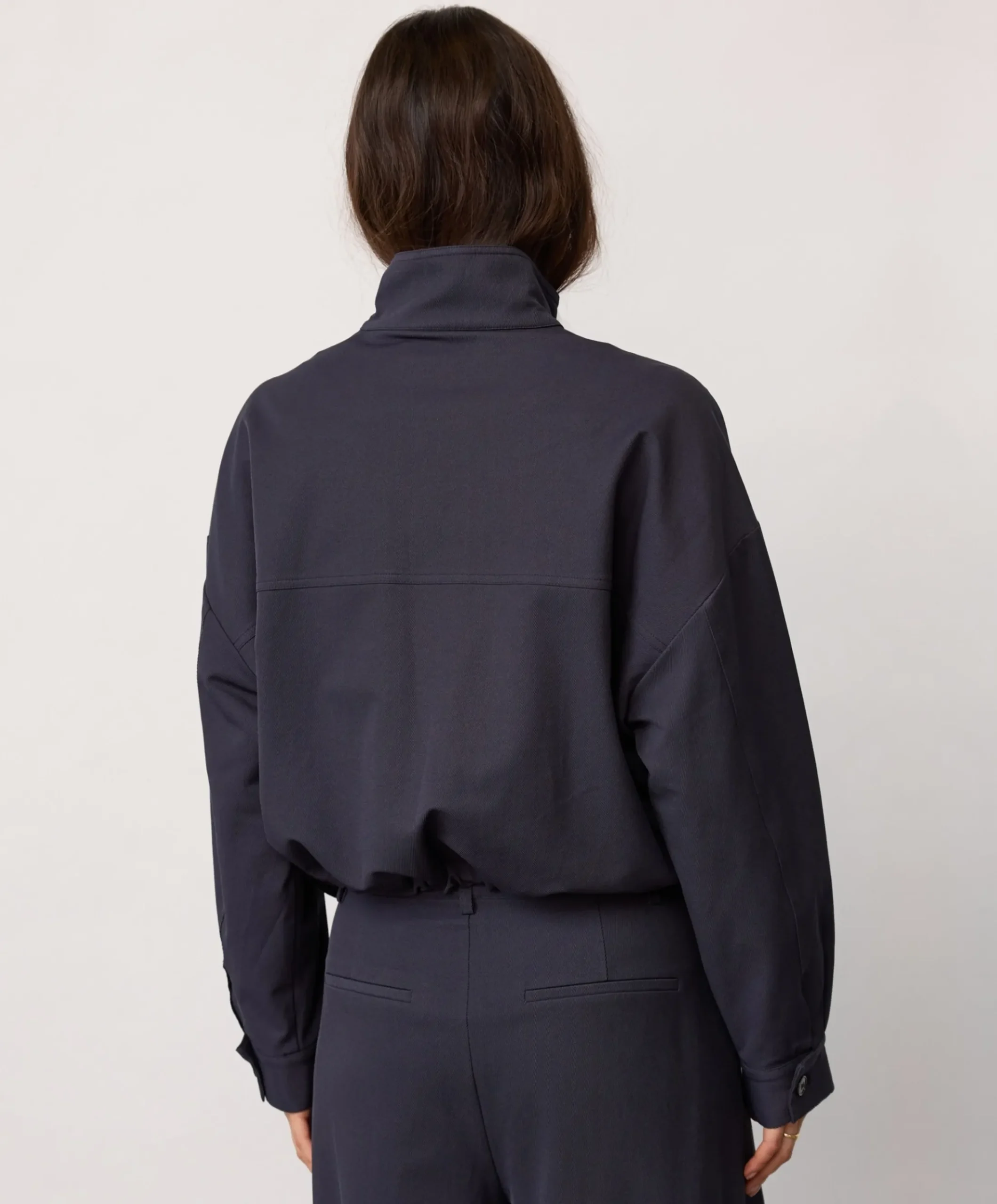 Dames jas blauw