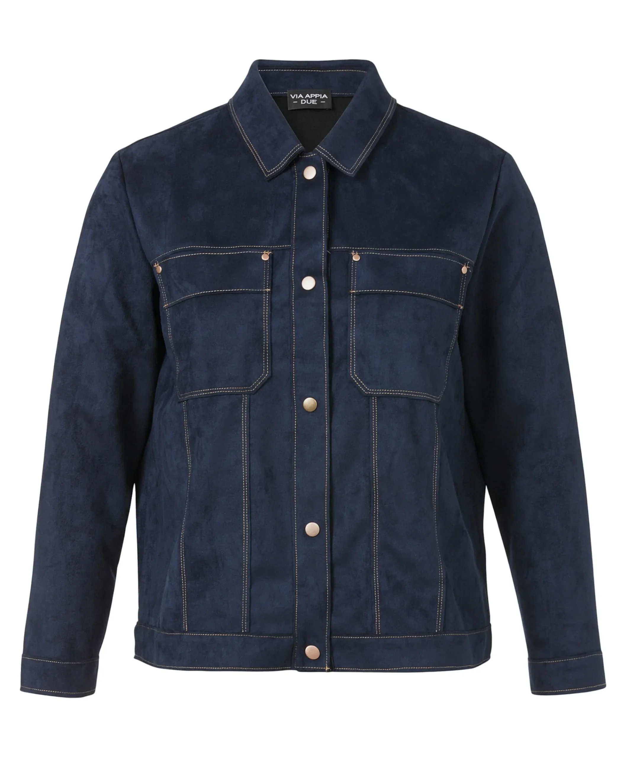 Dames jas blauw