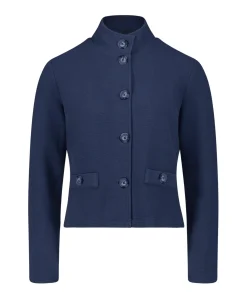 Dames jas blauw
