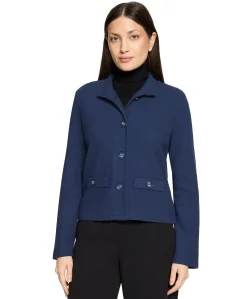 Dames jas blauw