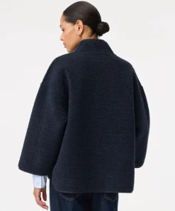 Dames jas blauw