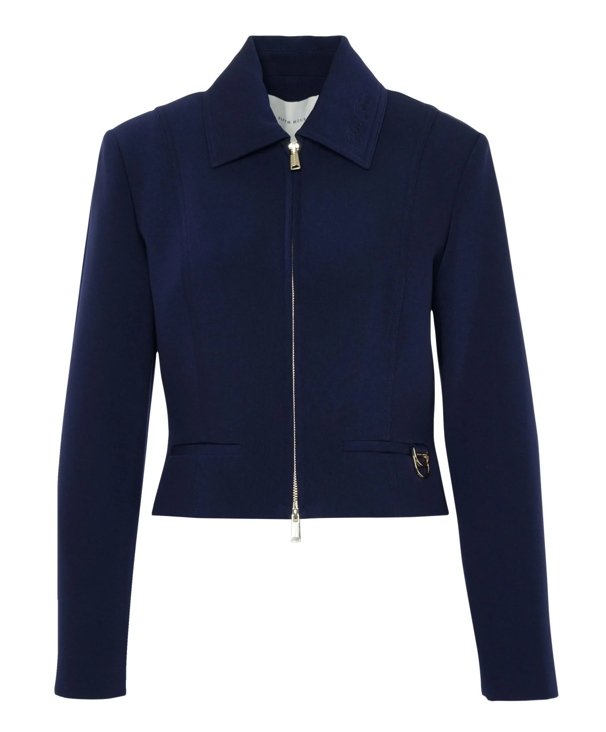 Dames jas blauw