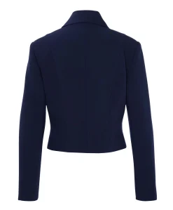 Dames jas blauw