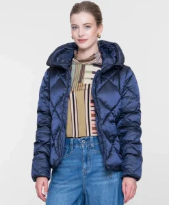 Dames jas blauw