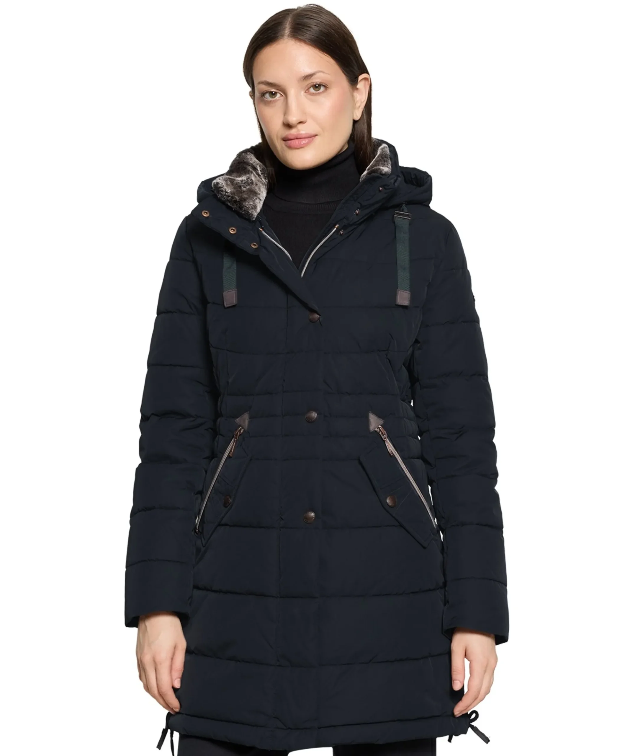 Dames jas blauw