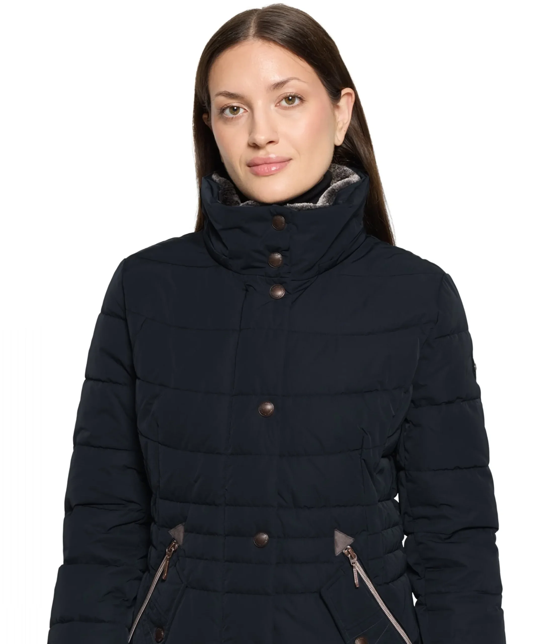 Dames jas blauw