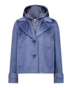 Dames jas blauw