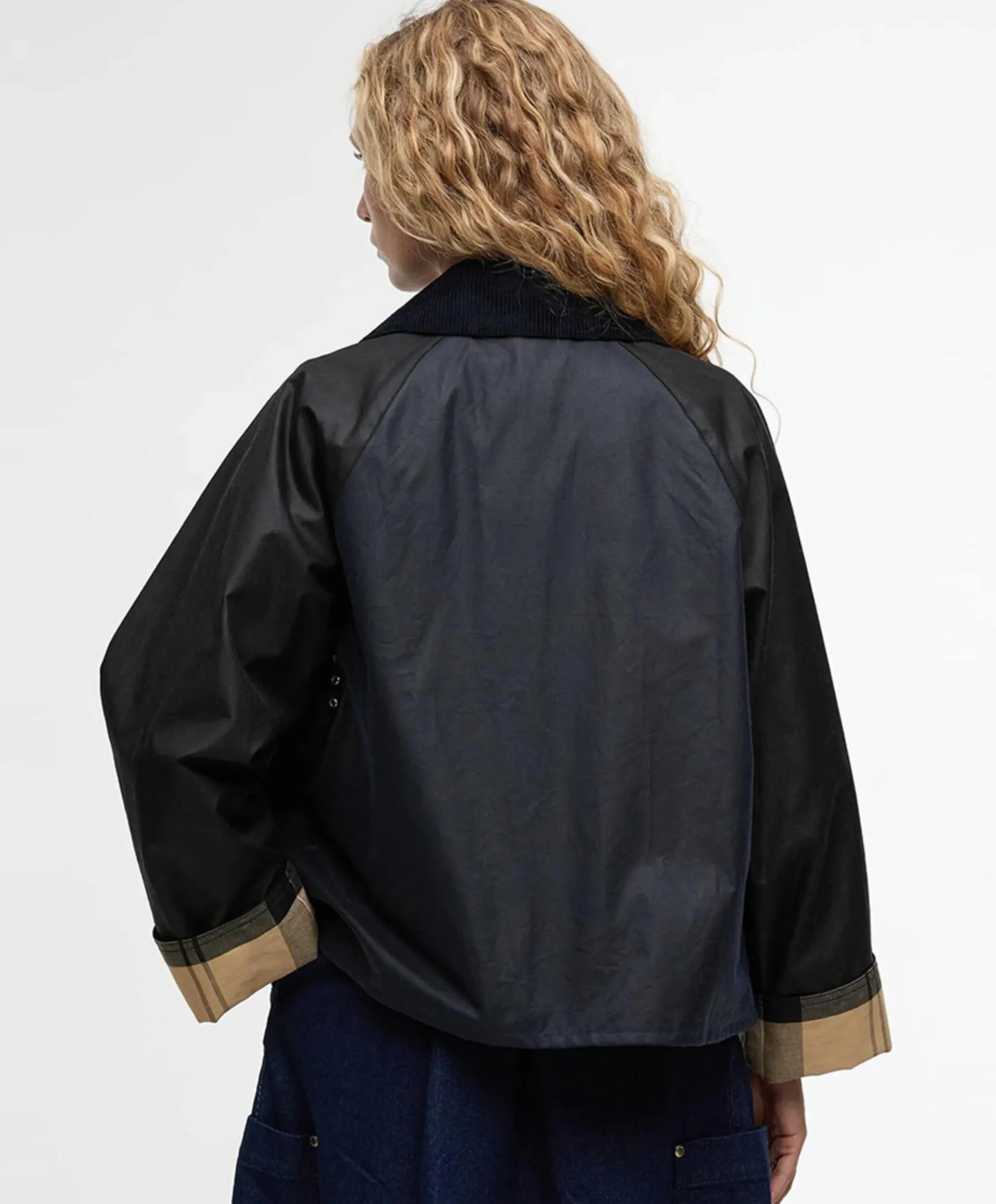 Dames jas blauw