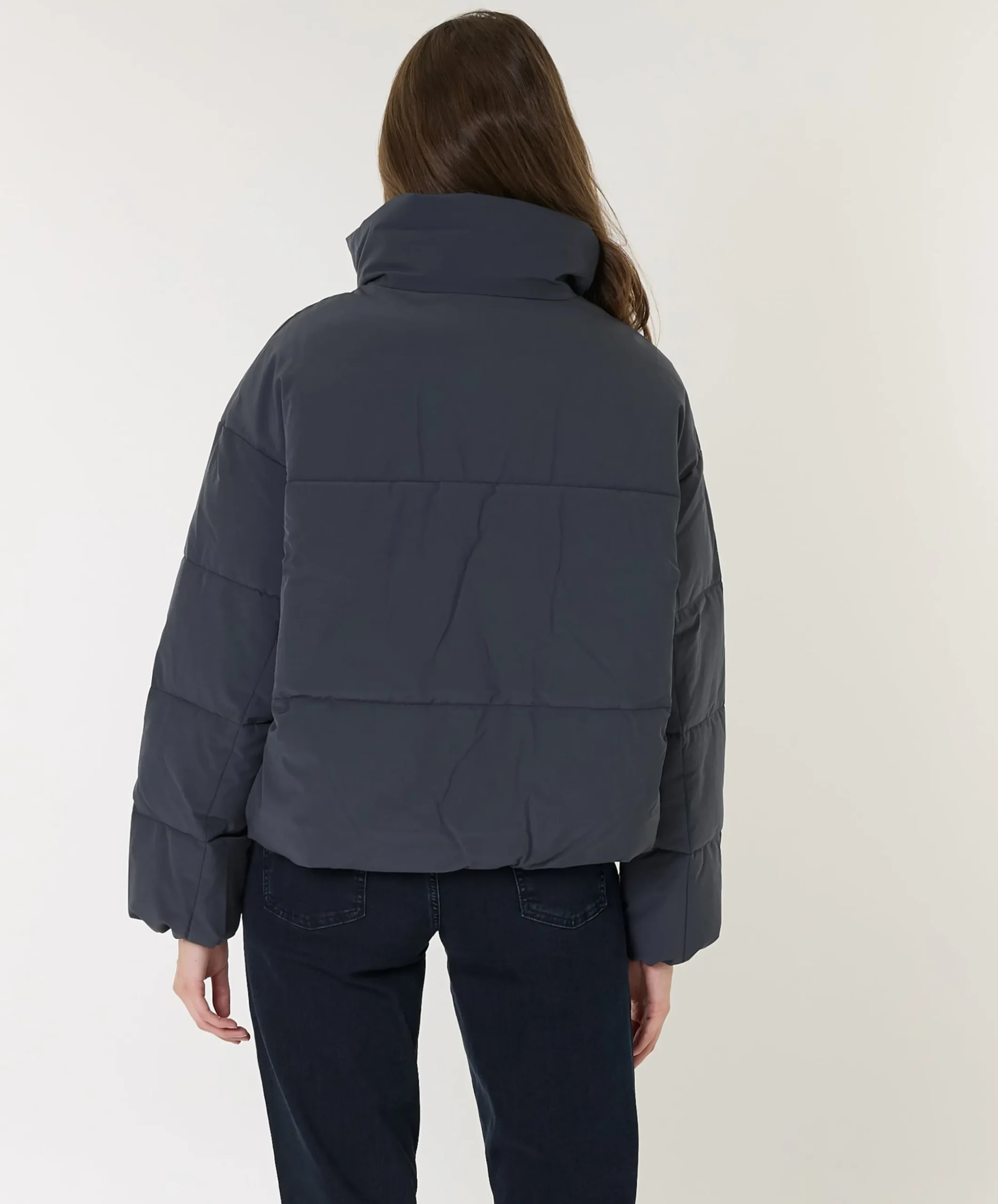 Dames jas blauw