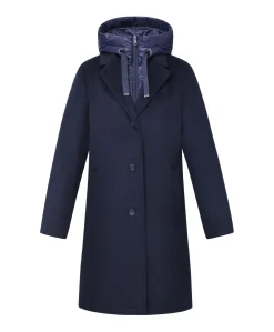 Dames jas blauw