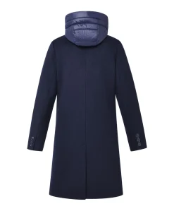 Dames jas blauw