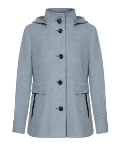 Dames jas blauw
