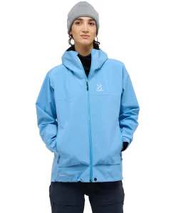 Dames jas blauw