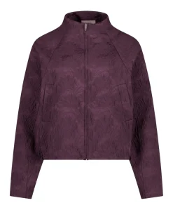 Dames jas bordeaux