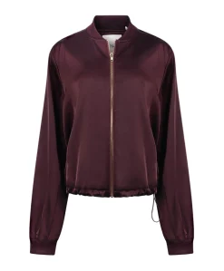 Dames jas bordeaux