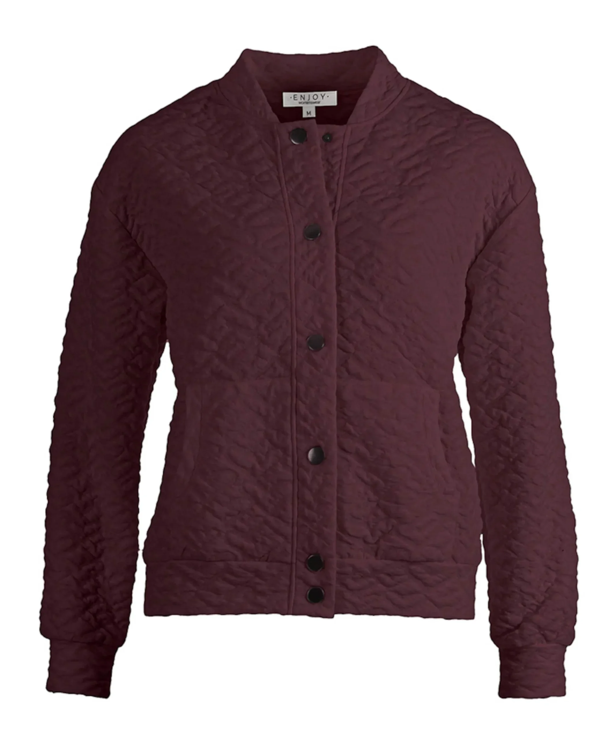 Dames jas bordeaux