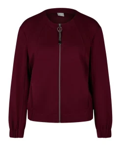 Dames jas bordeaux