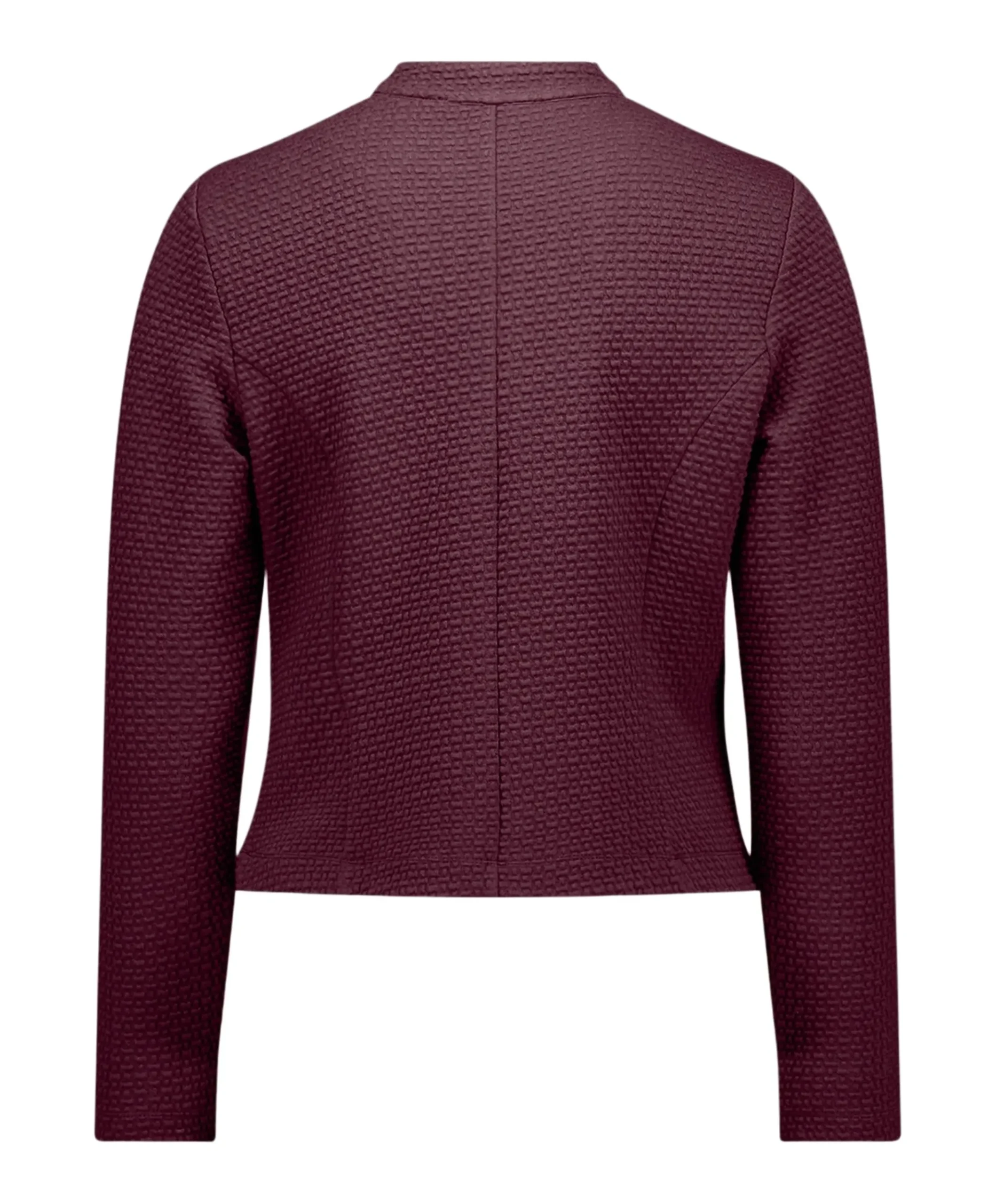 Dames jas bordeaux