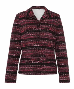 Dames jas bordeaux