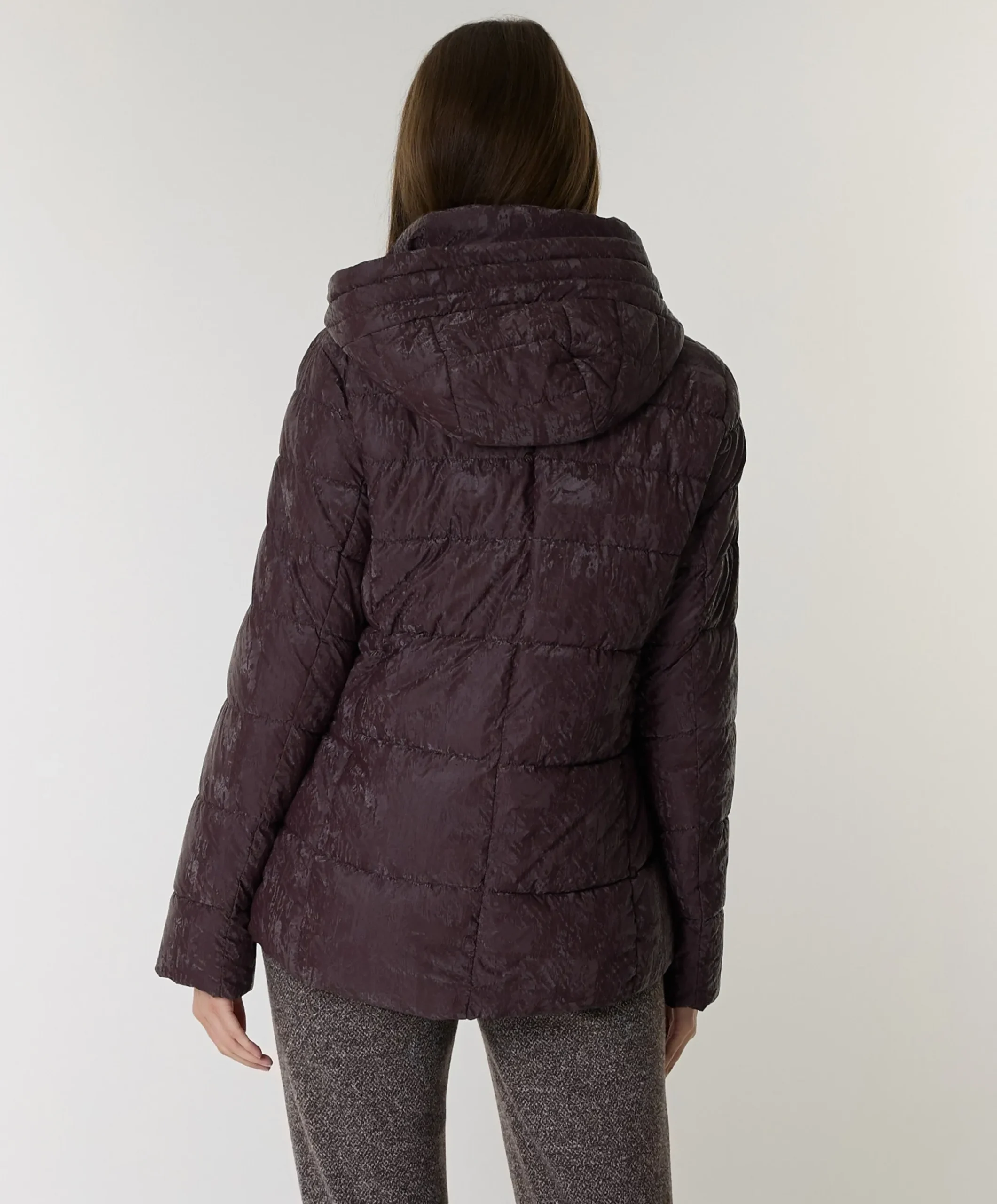 Dames jas bordeaux