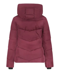 Dames jas bordeaux