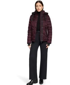 Dames jas bordeaux