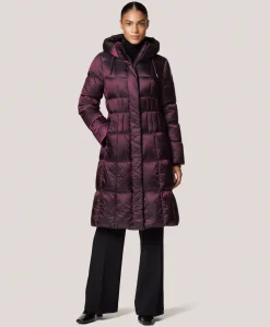 Dames jas bordeaux