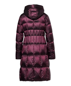 Dames jas bordeaux