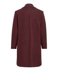 Dames jas bordeaux