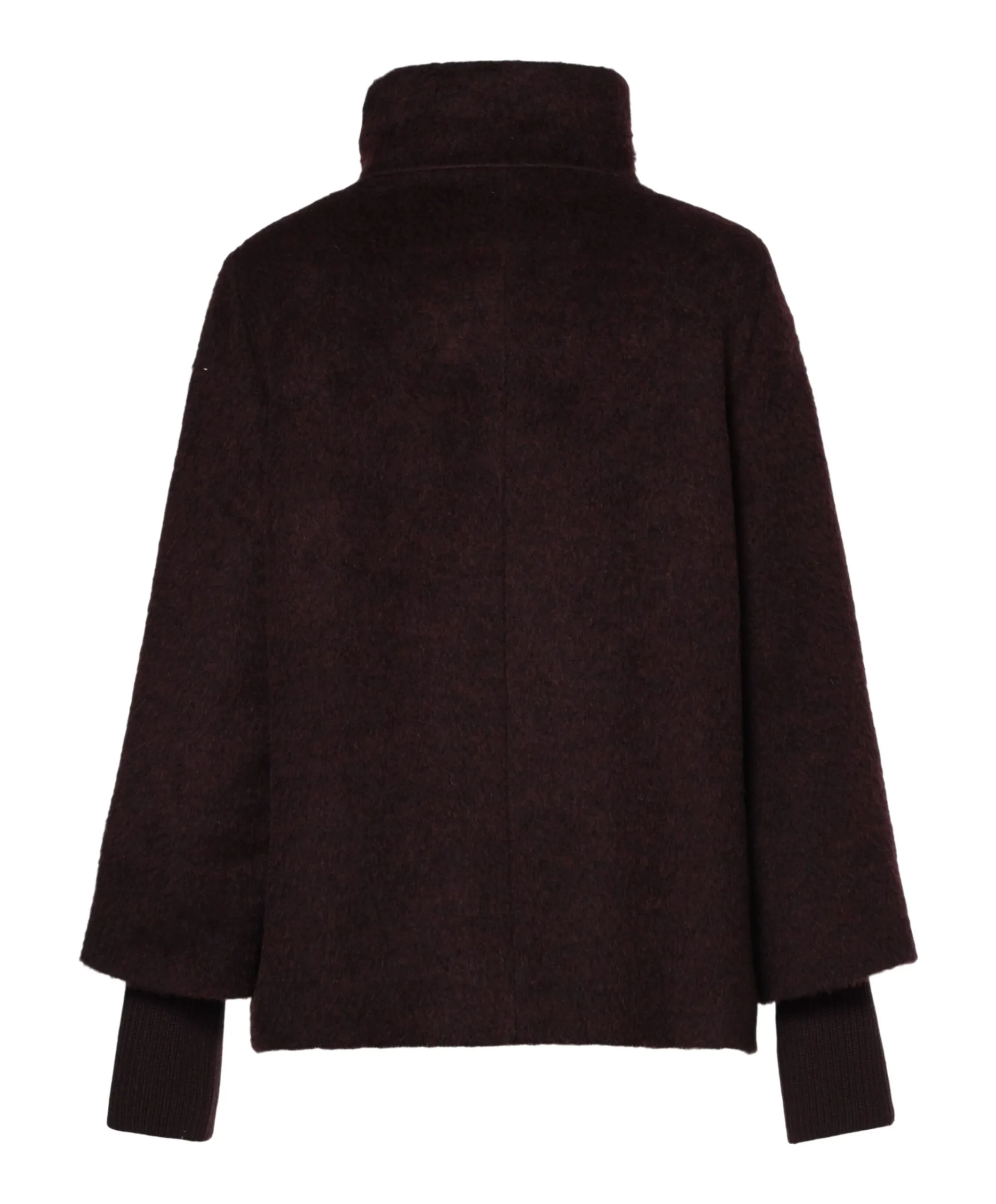 Dames jas bordeaux