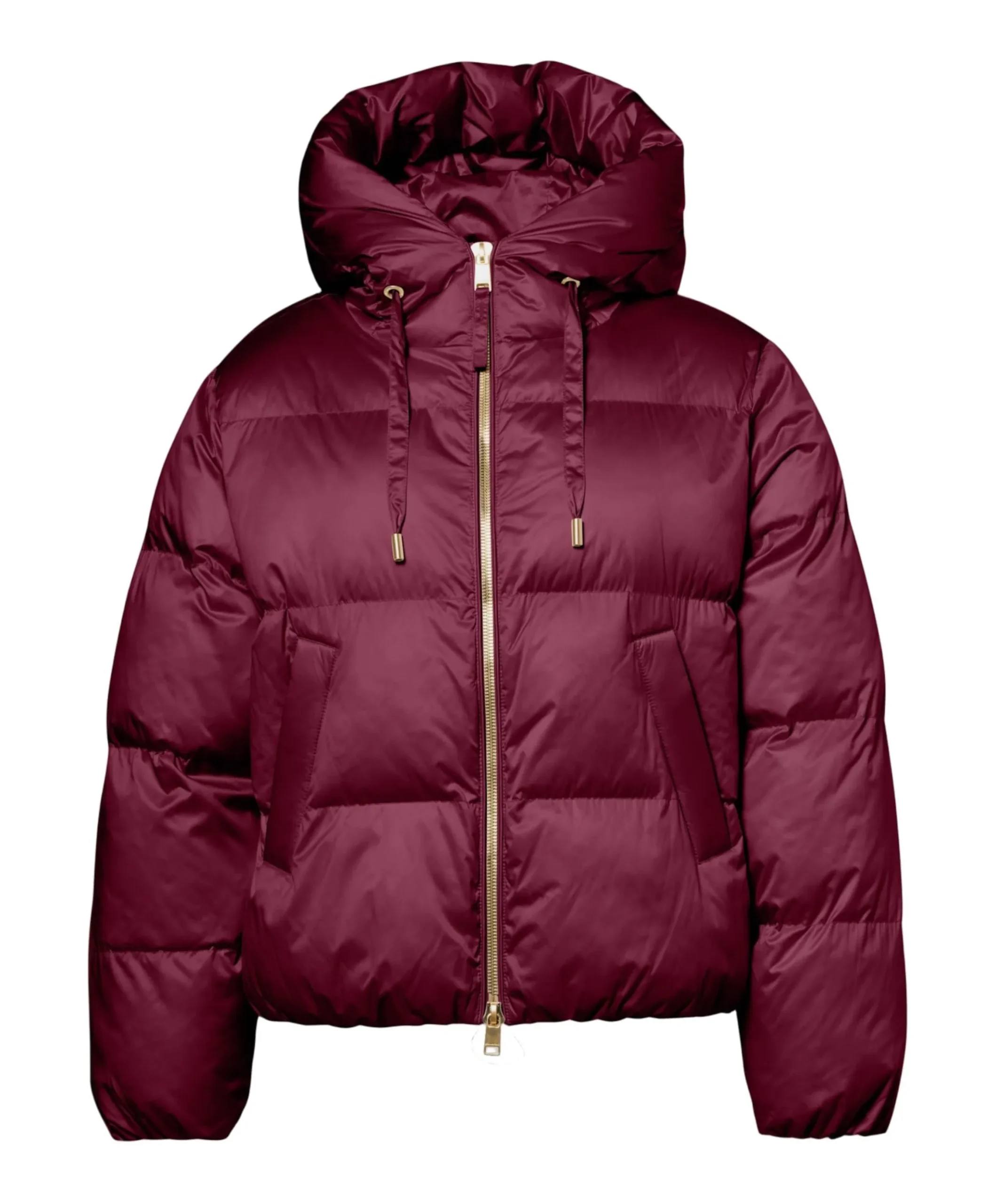 Dames jas bordeaux