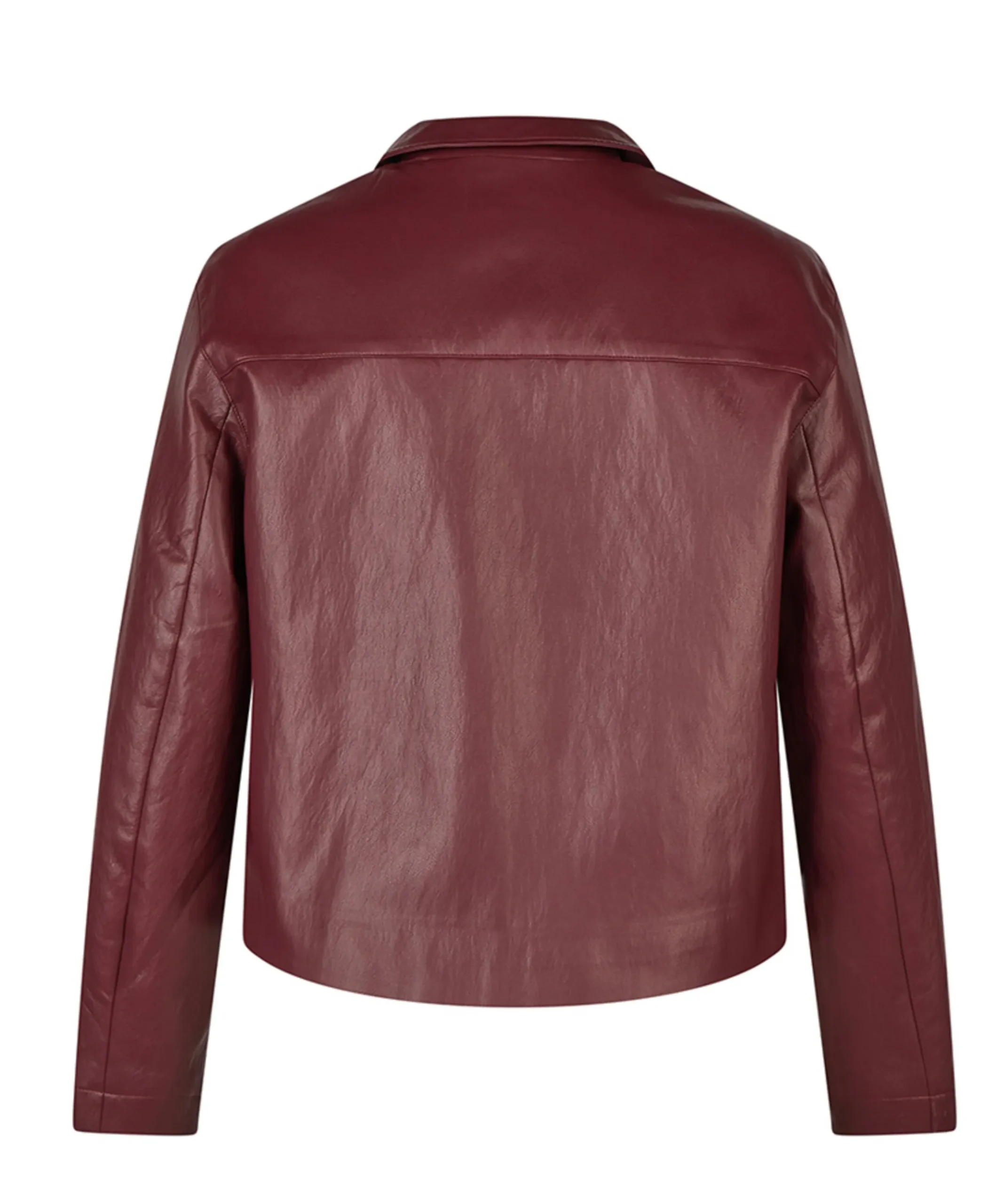 Dames jas bordeaux
