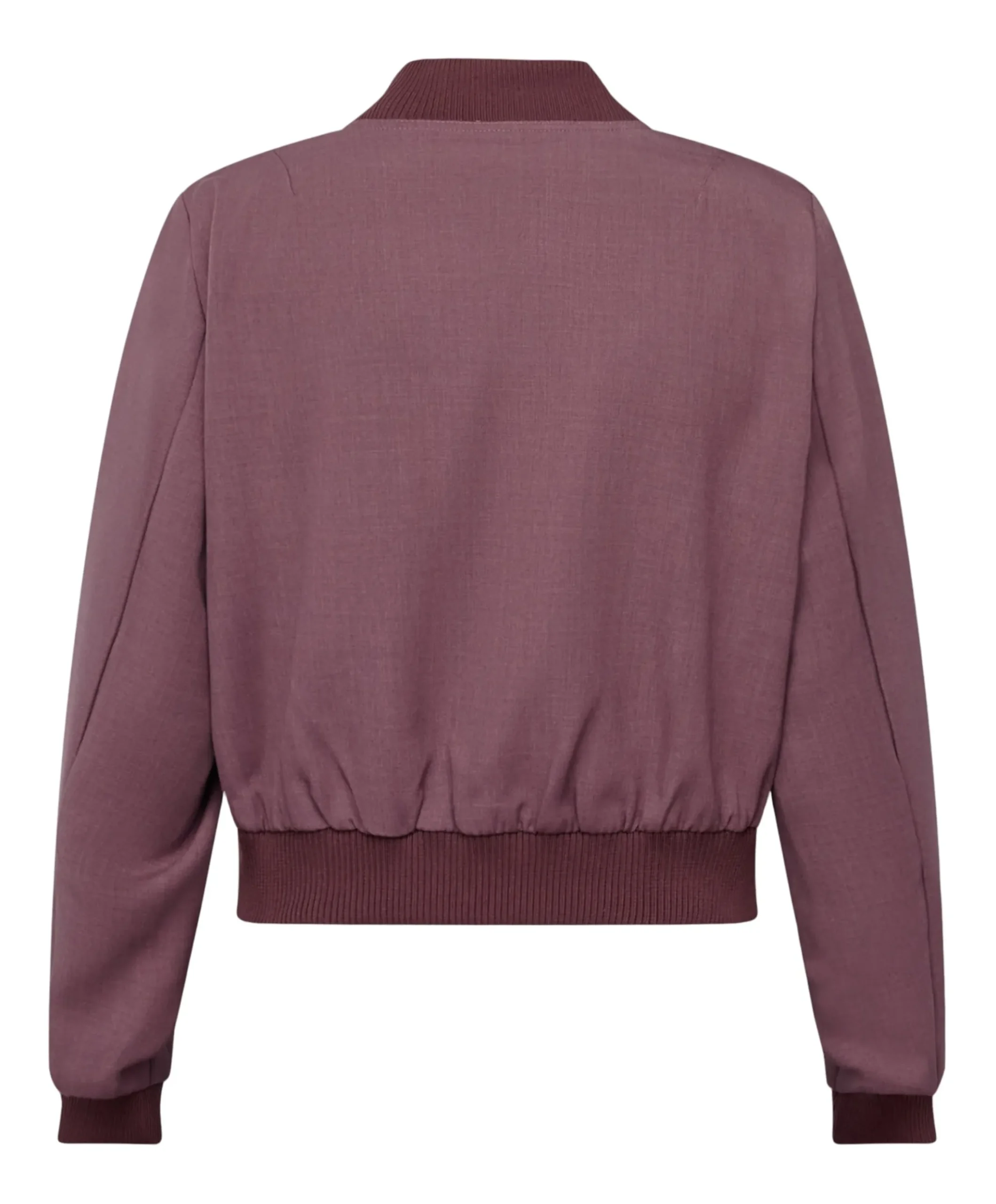 Dames jas bordeaux